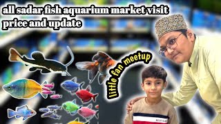 saddar wholesale fish aquarium market all shop visit price and update || Karachi Pakistan 🐟🐠🦐🐢