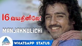 Manjakkulichi Whatsapp Status | 16 Vayathinile Tamil Movie Songs | Kamal Haasan | Sridevi |Ilayaraja