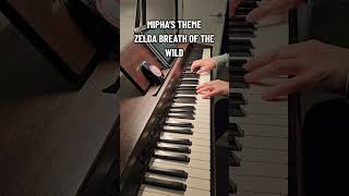 Mipha's Theme - Zelda Breath of The Wild #piano #viral #nintendo #zelda #gaming #music #relaxing