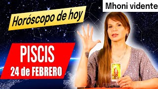 NO HAGAS ESTO 🚫 🛑 MHONI VIDENTE 🔮 💚 horóscopo  – horoscopo de hoy PISCIS 24 de  FEBRERO 2024❤️🧡💛❤️✅