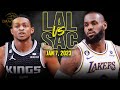 Los Angeles Lakers vs Sacramento Kings Full Game Highlights | January 7, 2023 | FreeDawkins