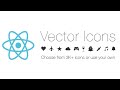 React Native Vector Icons 100% working 2022