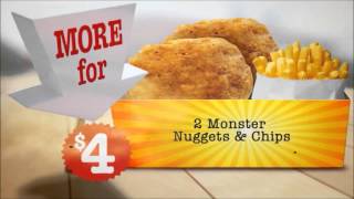 Chicken Treat More for $4 Monster Nugget