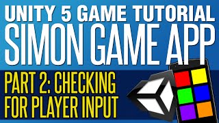 Mobile Simon Game Tutorial #2 - Checking Player Input