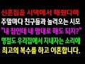 (실화사연)신혼집 시댁에서 해줬다며 주말마다 친구들과 놀러오는 시모..명절도 우리집에서 지내자는 소리에 최고의 복수를 하고 이혼합니다.[신청사연][사이다썰][사연라디오]