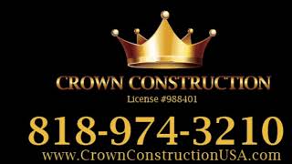 Pasadena Stamped Concrete Contractor by Crown Construction 818-974-3210