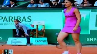 Sharapova - Errani Part 1 French Open Final 2012