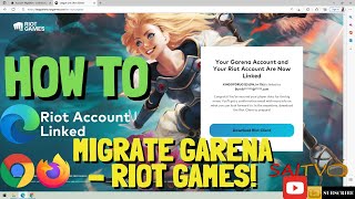 HOW TO LINK ACCOUNT, TRANSFER DATA | LEAGUE OF LEGENDS TO RIOT GAMES ACCOUNT MIGRATION