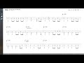 Lenny Kravitz - Are You Gonna Go My Way (BASS TAB PLAY ALONG)