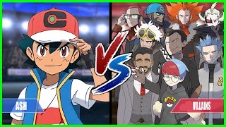 Pokemon Battle Series: Ash Vs All Villains