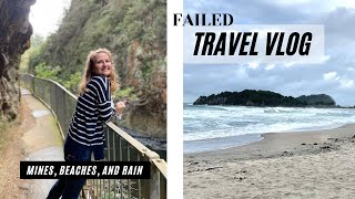 FAILED Travel Vlog | New Zealand Bay of Plenty beaches, Karangahake Gorge, and vegan eats