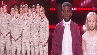 Results Quarter Finals  Artyon & Paige  In The Stairwell America's Got Talent 2017   Round 1