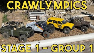 Crawler Canyon Presents:  Crawlympics '24, Stage One, Group One