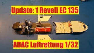 Update:1 Revell EC135 ADAC Luftrettung 1/32 (English subtitles)