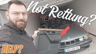 Türpappen raus und neu in Leder, Alcantara oder Stoff? | BMW E34 | KamikazeFahrer