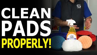 How To PROPERLY Clean And Maintain ANY Polishing Pads - The Detail Guardz Car Care - Mind Blown!