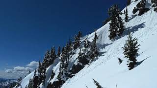 Top of the hill... Alpental,. bluebird day