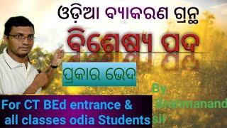 ବିଶେଷ୍ଯ ପଦ ଓ ତାର ପ୍ରକାର ଭେଦ |Bishesya | ଓଡ଼ିଆ ବ୍ଯାକରଣ |odia grammar | CT BEd entrance OTET ,CTET OAVS