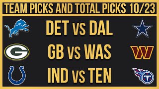 FREE NFL Picks Today 10/23/22 NFL Week 7 Picks and Predictions