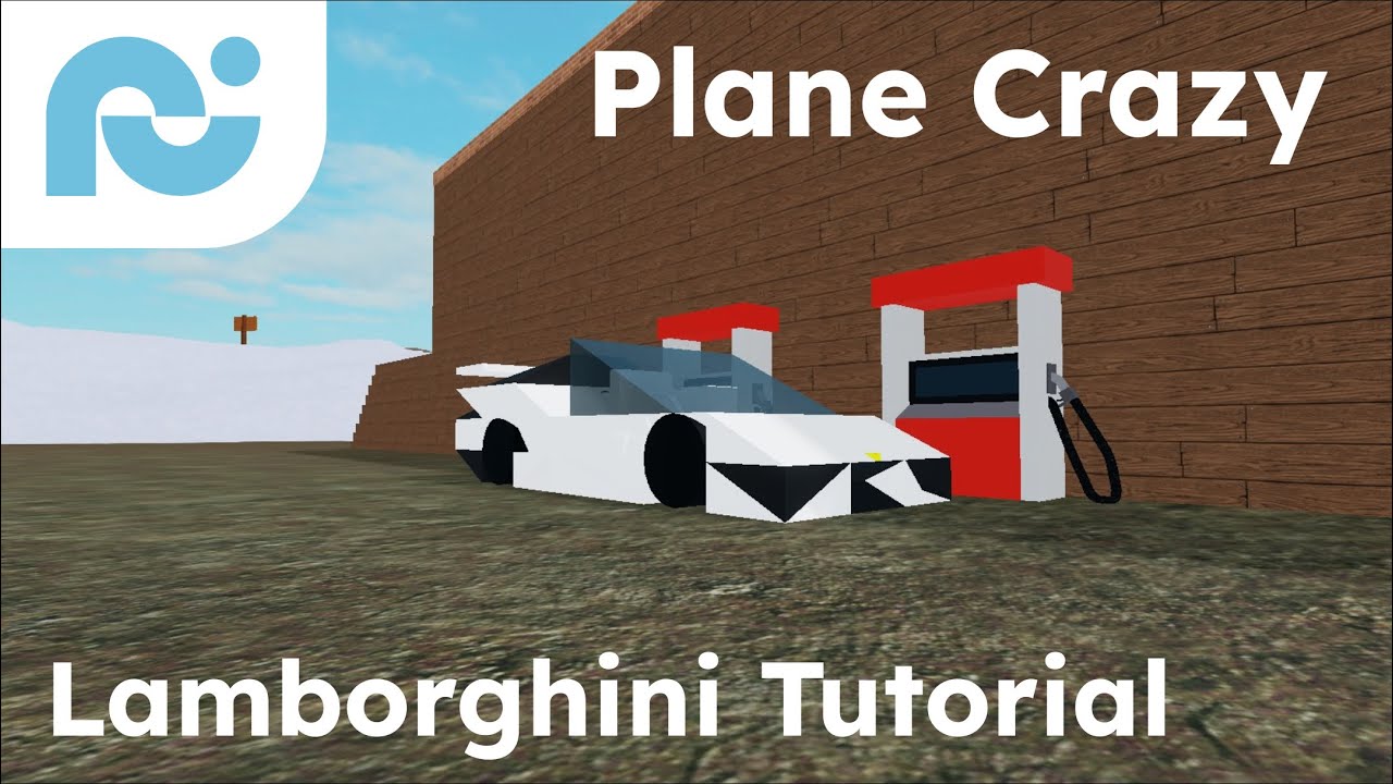 Lamborghini Tutorial In Plane Crazy Roblox 500 Subscribers Special