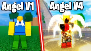 Going From Noob To Awakened ANGEL V4 In One Video [Blox Fruits]...