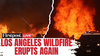 California Fires LIVE: Fresh Wildfire Erupts Near Los Angeles, Forcing over 50,000 to Evacuate |N18G