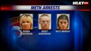 Three Charged In Connection With Meth Lab Busts