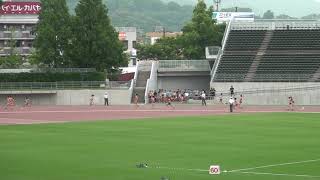 2019.06.29 第65回岡山県選手権 女子4×100ｍ TR2組