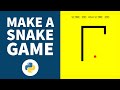 Make a Snake Game in Python | Turtle | Python Project
