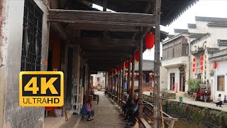 [4K HDR] Searching for ancient villages in China | Tangmo Village | 中国千年古村落之旅 唐模村  1st part |