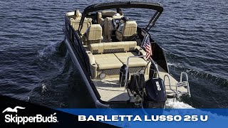 2022 Barletta Lusso 25U Tri-Toon Boat Tour SkipperBud's