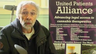 Chris Baldwin's Medical Cannabis Testimonial, Dependency, Spasms, UPA, Subtitle