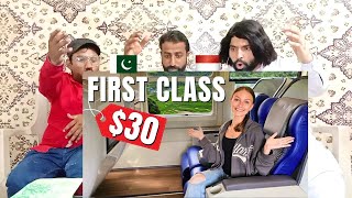 CHEAPEST First Class Train in Indonesia (Bandung to Jakarta) | Pakistani Reaksi | D-R-RUE