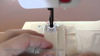 Yes, the Elna Mini and Janome Sew Mini Can Sew Fabric