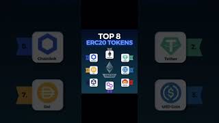 Top 8 Ethereum ERC20 tokens #ethereum #eth #erc20 #crypto #altcoin #future