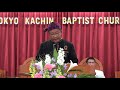 tkbc message living sacrifice for jesus rev.gunhtang hkung nawng