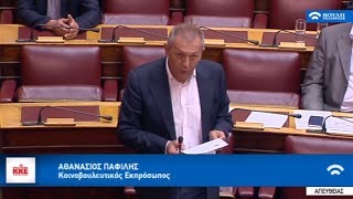 Ο Θ. ΠΑΦΙΛΗΣ ΓΙΑ ΤΗΝ ΨΗΦΟΦΟΡΙΑ ΓΙΑ ΤΟΝ Γ.ΠΑΠΑΝΤΟΝΙΟΥ