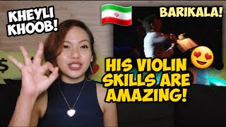 SHADMEHR AGHILI - POPCORN LIVE | REACTION | HE IS AN AMAZING VIOLINIST! Amazing!!