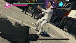 Kiryu making some trouble in Sotenbori