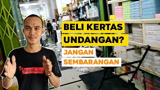 Tips Membeli Kertas Undangan