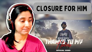 EMIWAY - THANKS TO MY HATERS  Reaction | OFFICIAL MUSIC VIDEO | Ashmita Reacts