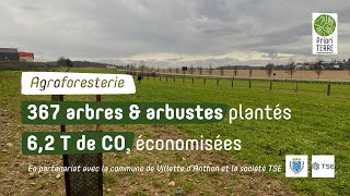 Action Agroforesterie #01 - Plantation d'arbres \u0026 arbustes à Villette-d'Anthon (38)