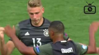 Platte Goal vs England HD | Semi-Final UEFA Euro U21 2017 | England U21 2-2 Germany U21