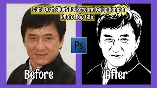 Cara Buat Siluet Background Gelap pakai Photoshop CS5