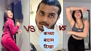 badam badam kacha badam new trending viral song sofia ansari vs anjali arora hot reels#new_roster76