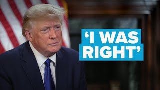 CBN NEWS EXCLUSIVE: 'Everything I Said Was Right': Donald Trump Wades into Current Culture Wars