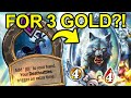 3 GOLD To Finish a QUEST With AMAZING REWARDS! | Hearthstone Battlegrounds