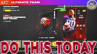 HOW TO GET “ROOKIE PREMIERE TOKENS” & FREE 99 GT’S IN MUT 24 + FREE MUT 25 CARDS! | MUT 24 TIPS