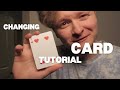 How To CHANGE Any Card INSTANTLY - UNEDITED MAGIC TUTORIAL