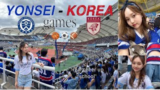 uni vlog | yonsei vs korea university games | *watch this for study motivation*